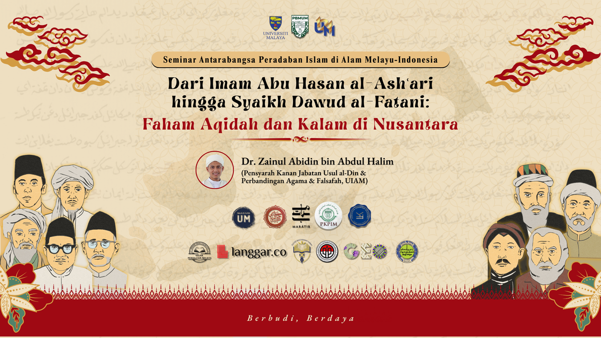 H01 S02 P07 Dari Imam Abu Hasan al-Ashaʿri hingga Syeikh Wan Ahmad al-Fatani: Sumbangan Ahlussunnah dalam Ketamadunan Bahasa Melayu